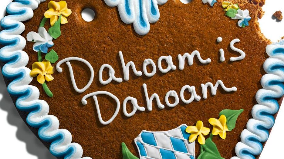 Logo der BR-Serie "Dahoam is Dahoam"