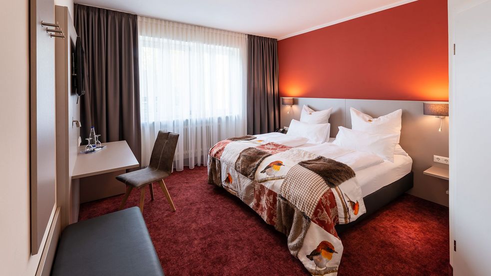 Doppelzimmer im Hotel zum Fischer, Foto: Hotel "Zum Fischer"