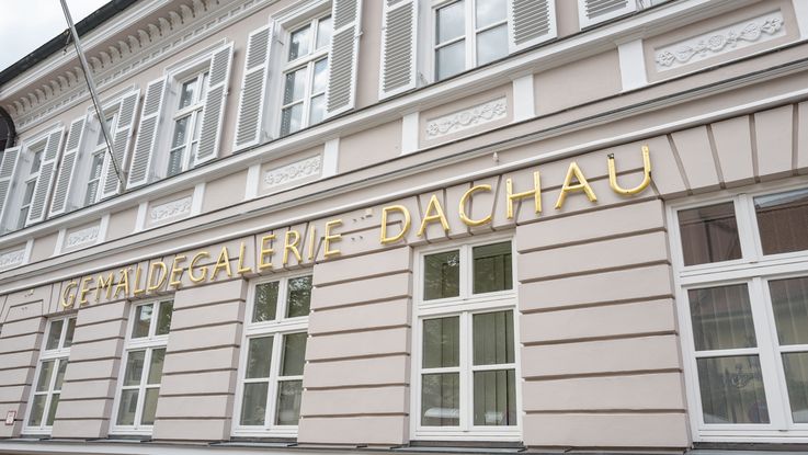 Fassade der Gemäldegalerie Dachau