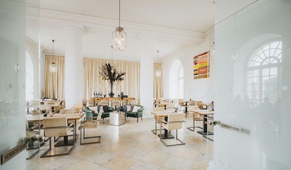 Gastronomiebereich in Schloss Dachau