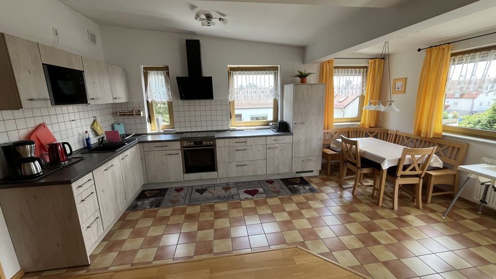 Wohnküche in Ferienwohnung Knauschner bei Dachau