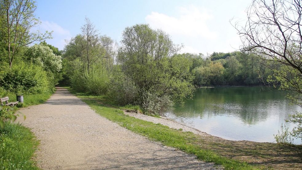 Nordic Walking am Landschaftssee Dachau