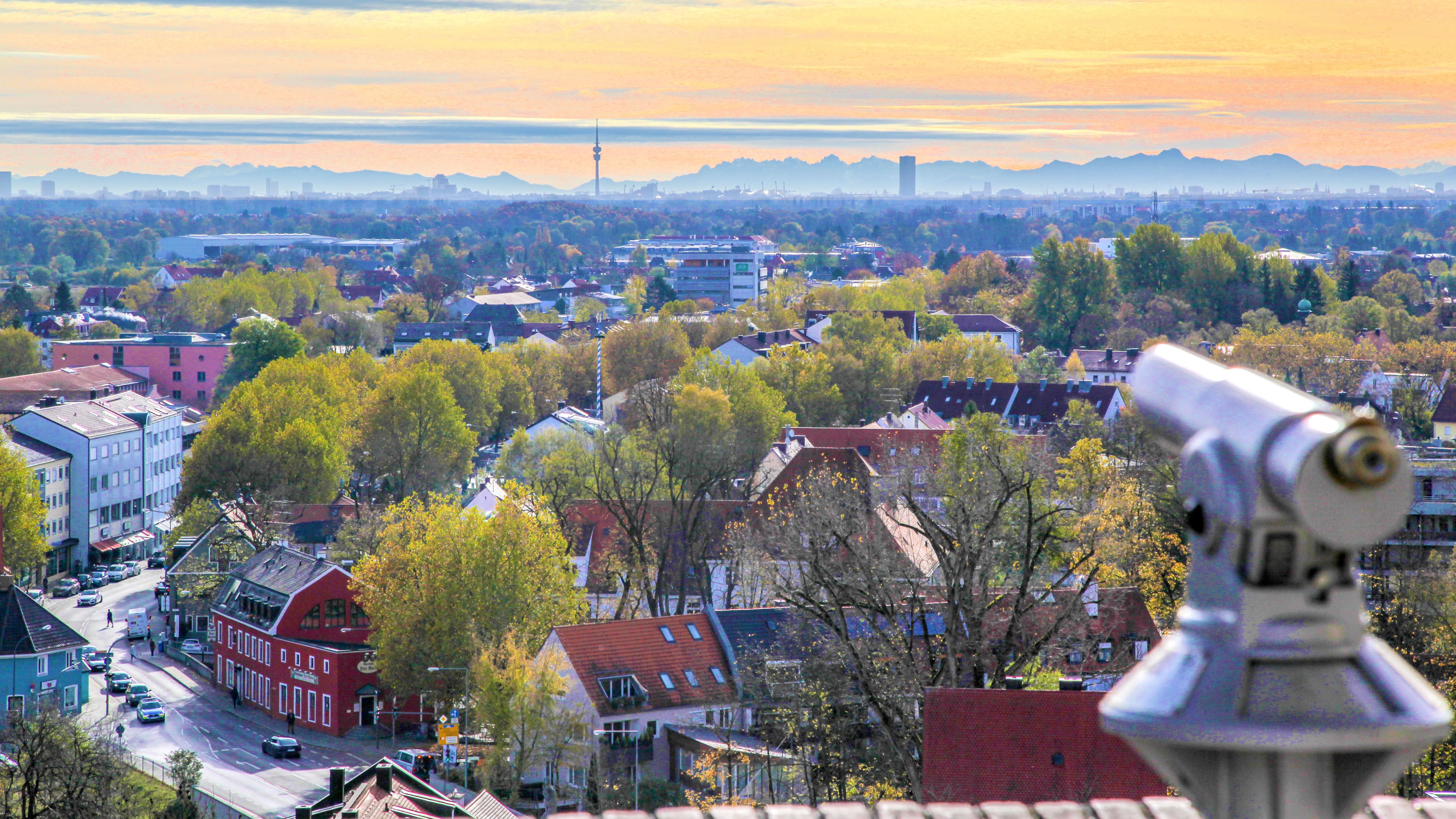 Scenic viewpoint at Dachau palace. Photo: city of Dachau