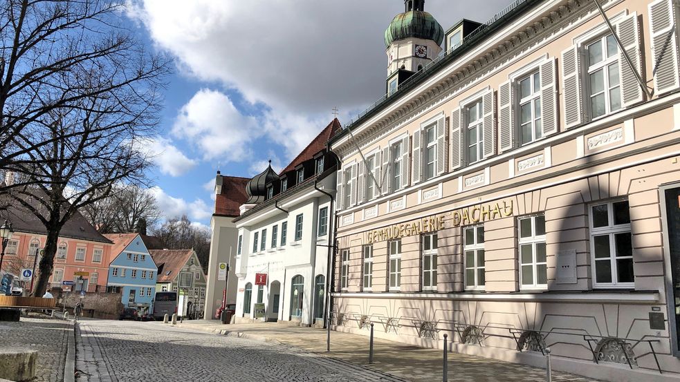 Außenansicht der Gemäldegalerie Dachau