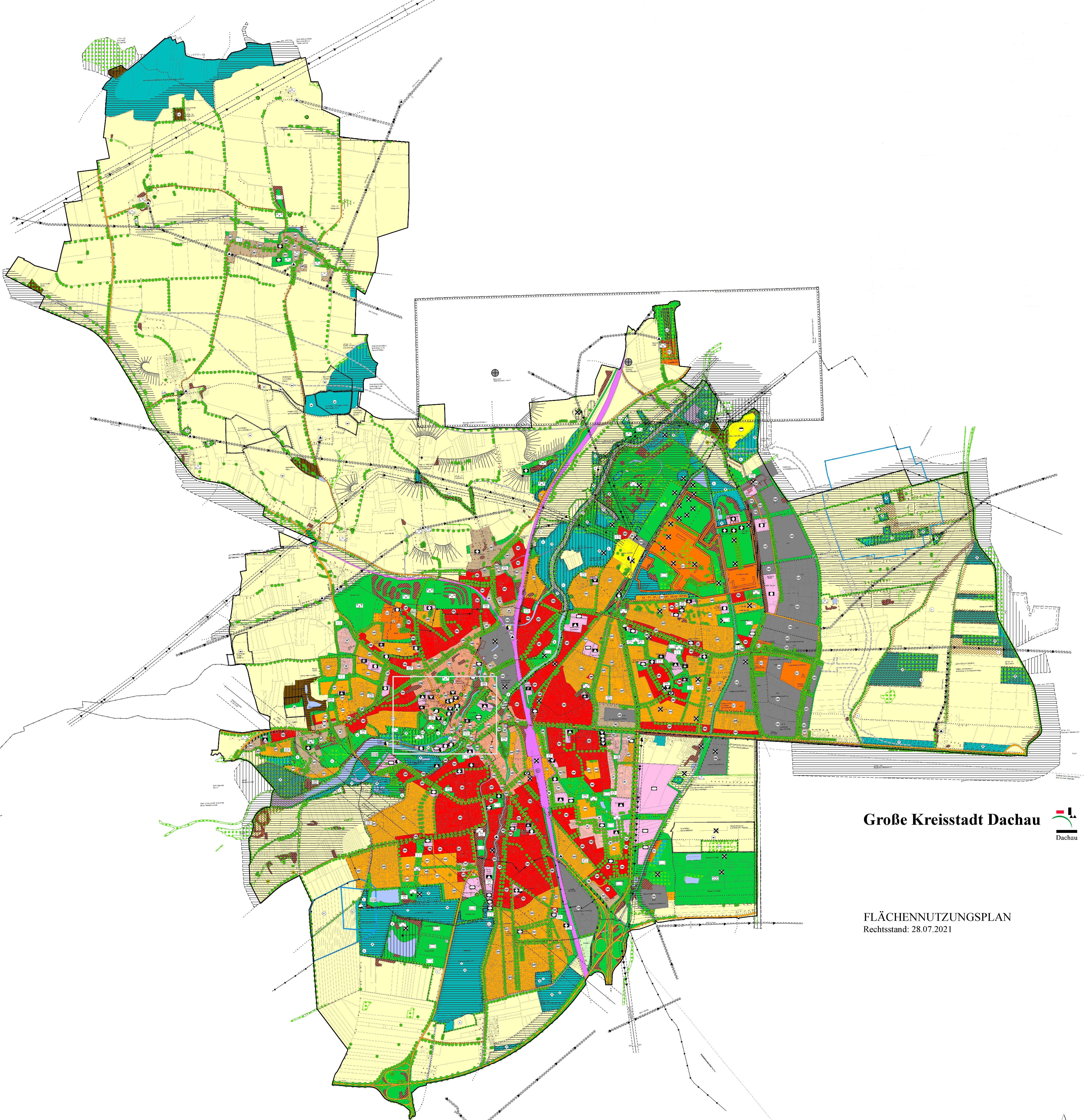 Aktuell überarbeitet die Stadt Dachau ihren Flächennutzungsplan mit integriertem Landschaftsplan