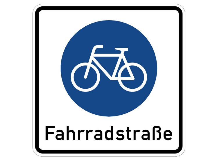 Fahrradstraße Fahrradstraße