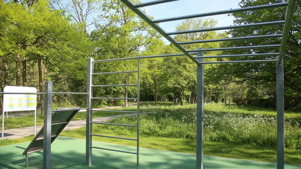 Calisthenics-Anlage an der Amper in Dachau