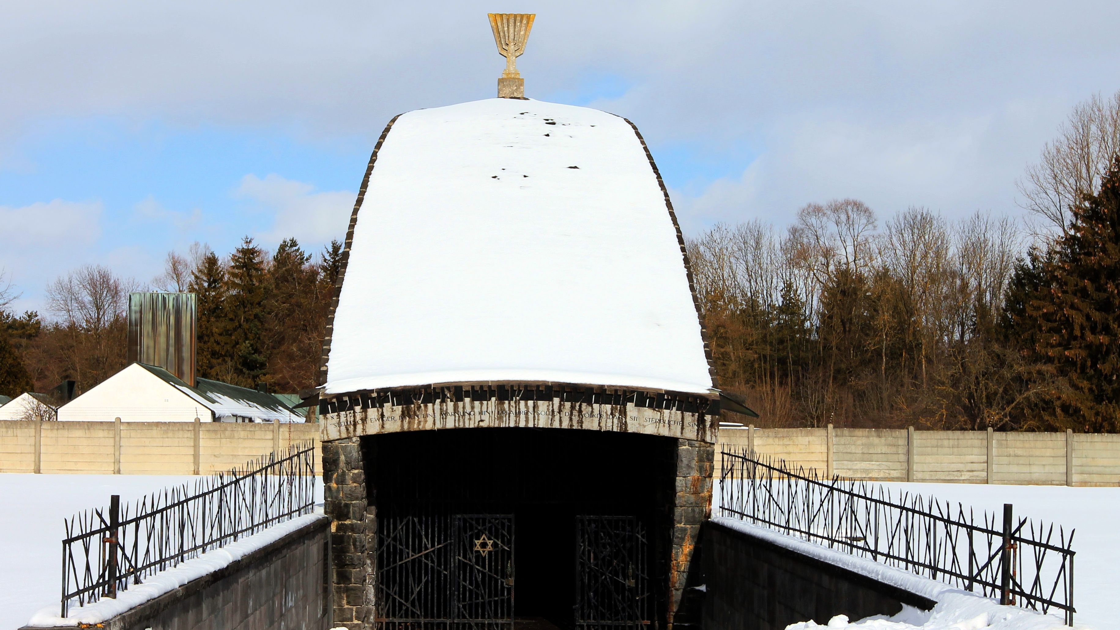 Jewish memorial on the grounds of the Dachau concentration camp memorial site