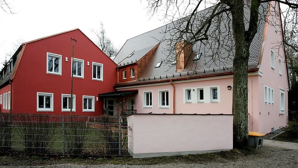 Außenfassade des Kindergarten am Stadtwald