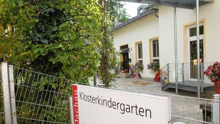 Außenansicht Klosterkindergarten Dachau